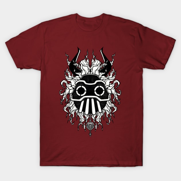 Battle mask T-Shirt by manuvila